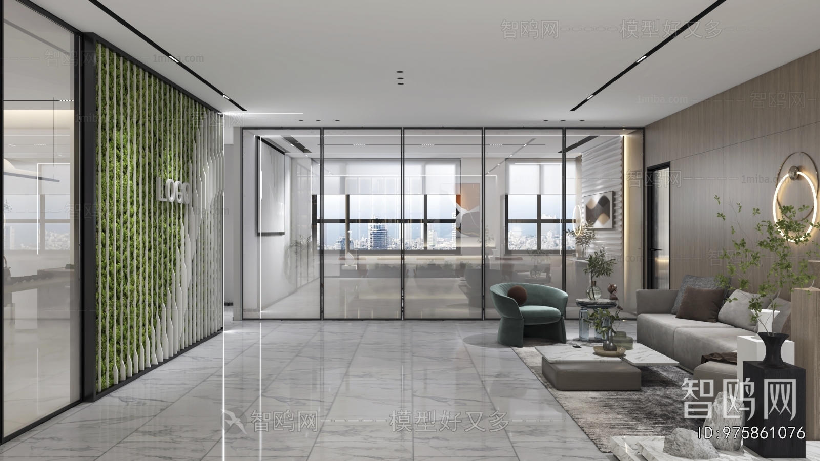 Modern Reception Room