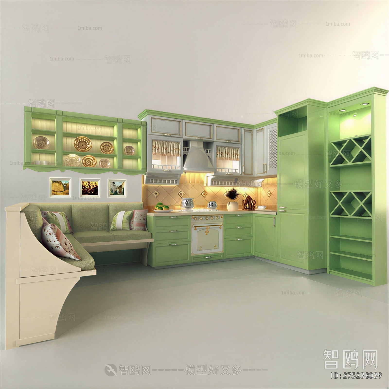 American Style The Kitchen