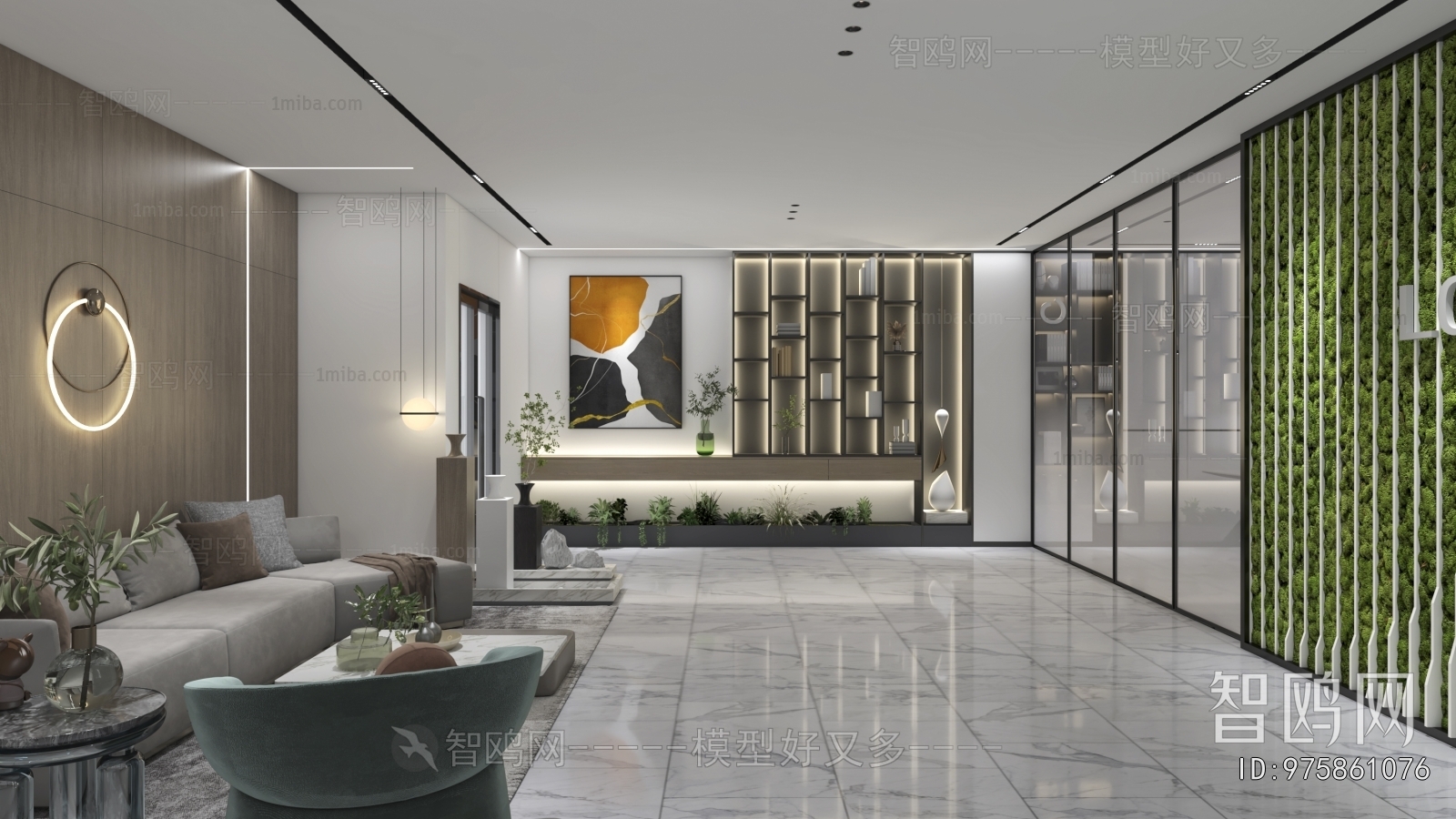 Modern Reception Room
