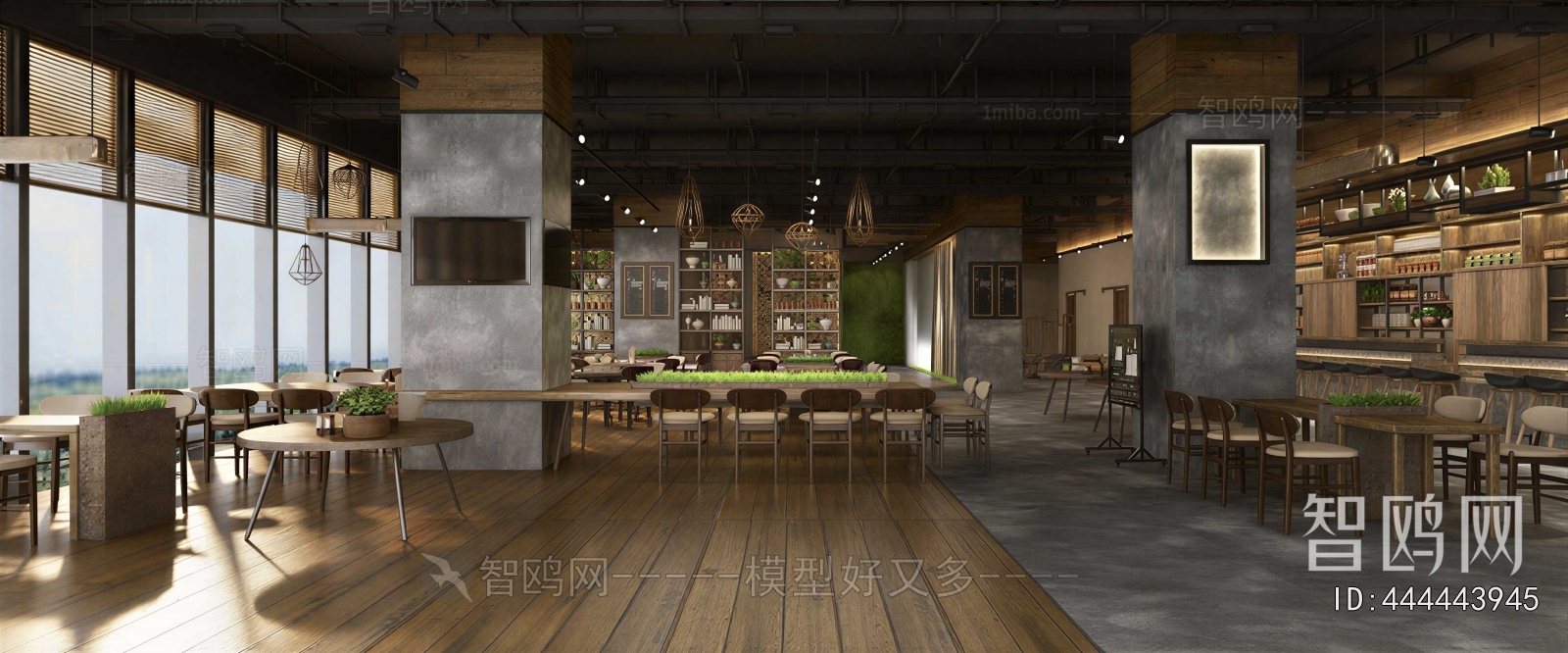 Industrial Style Restaurant