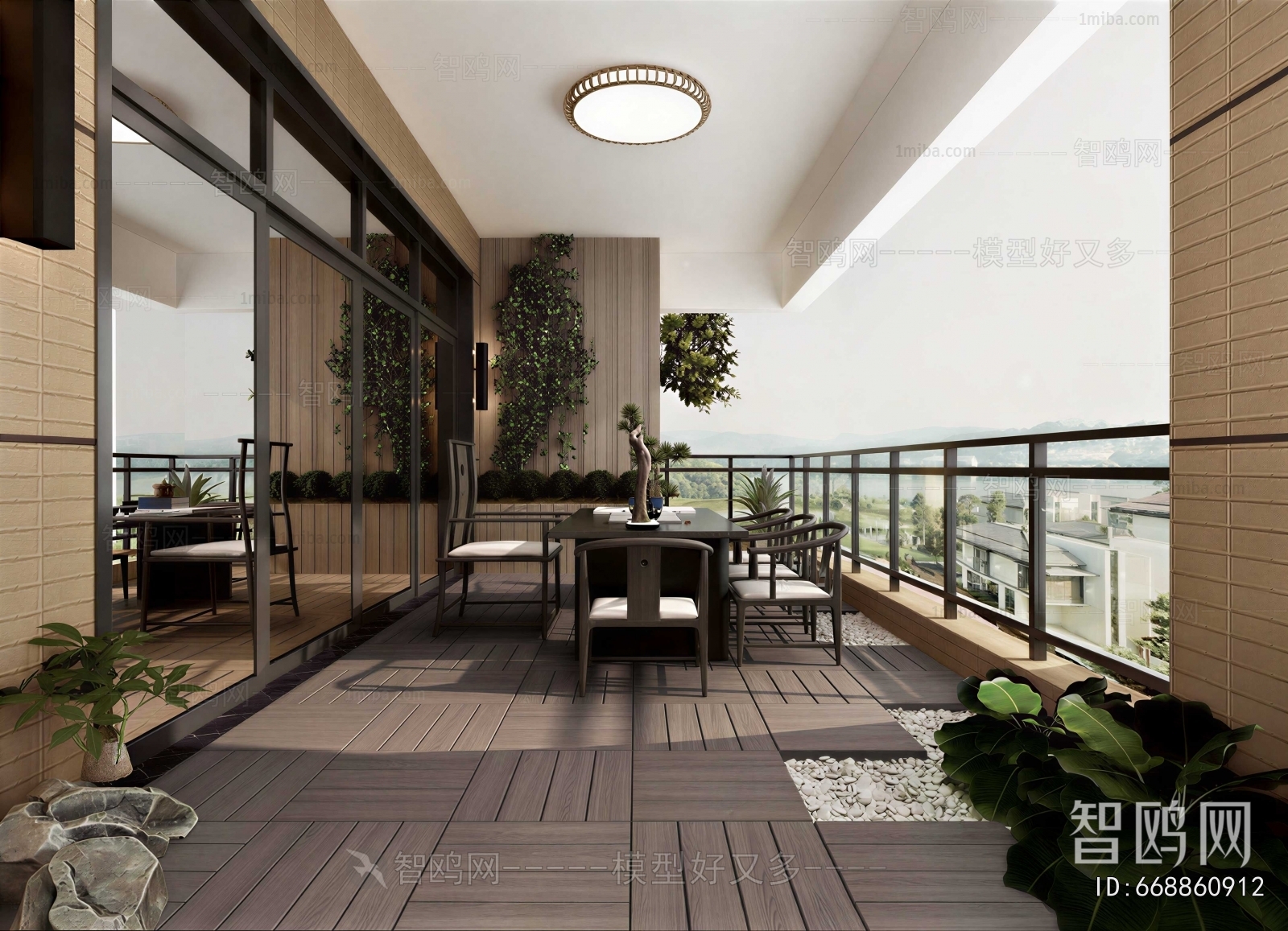 Modern Balcony
