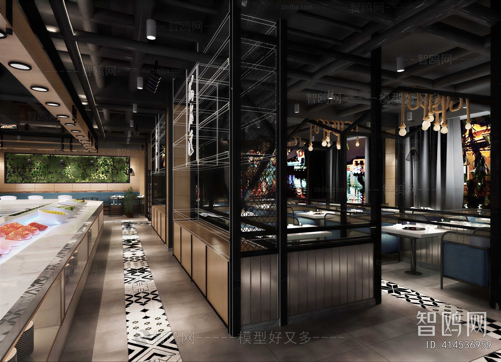 Industrial Style Restaurant