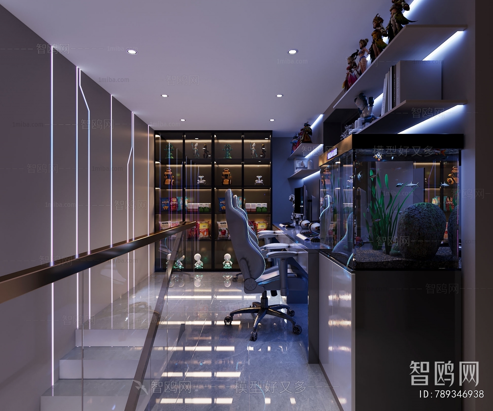 Modern E-sports Room
