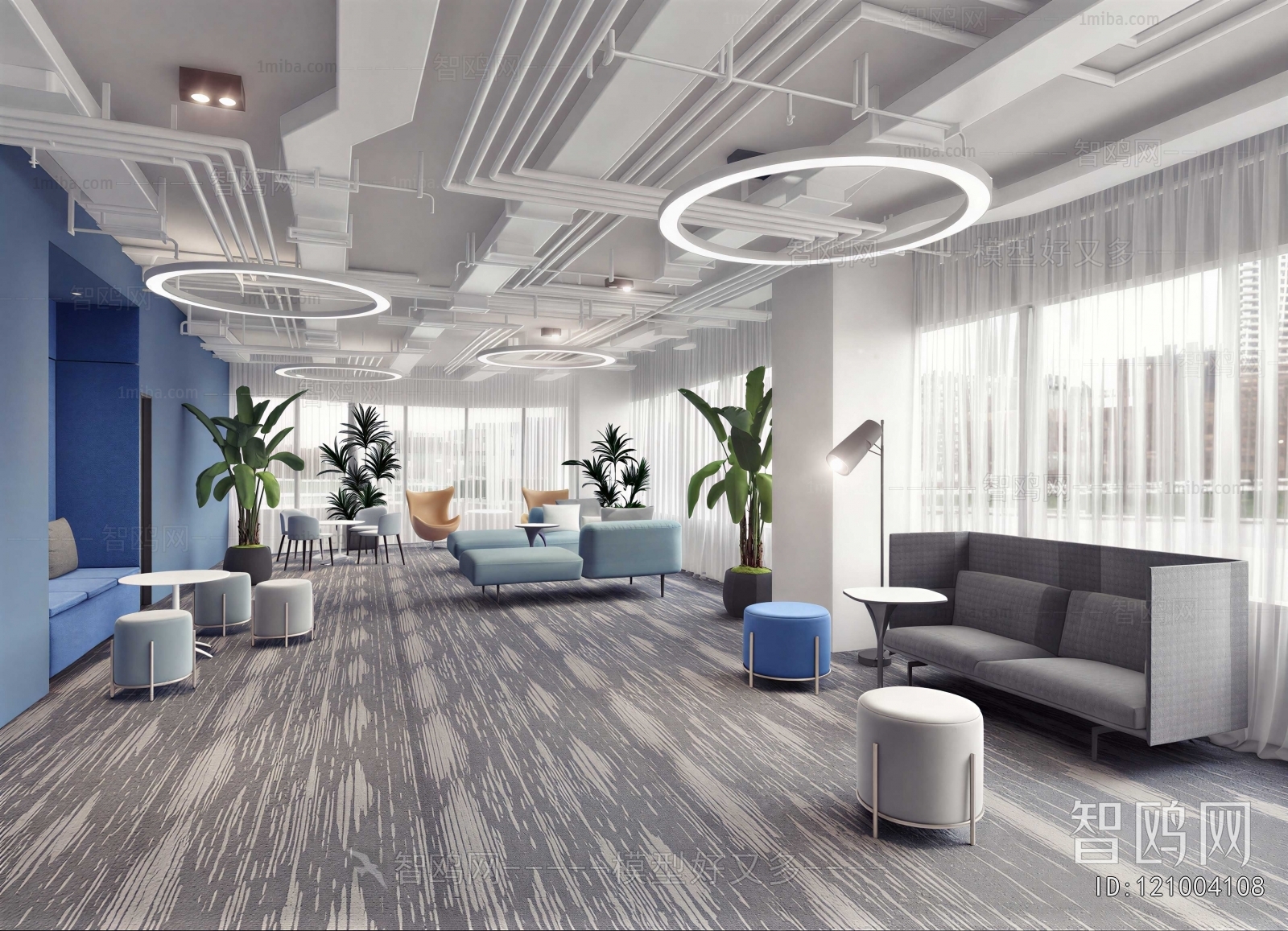 Modern Office Rest Area