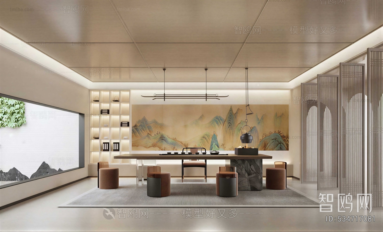 New Chinese Style Tea House