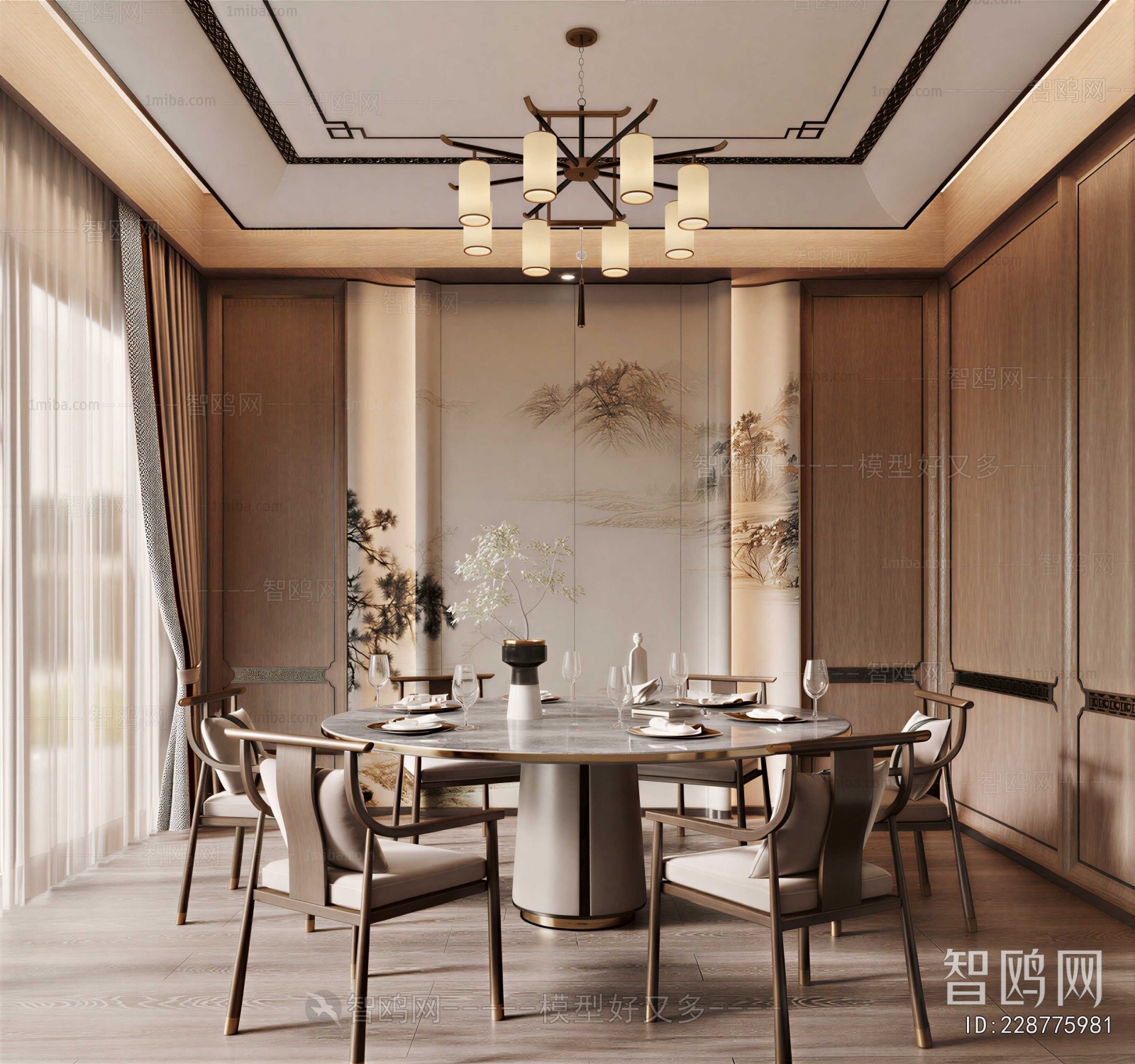 New Chinese Style Restaurant Box