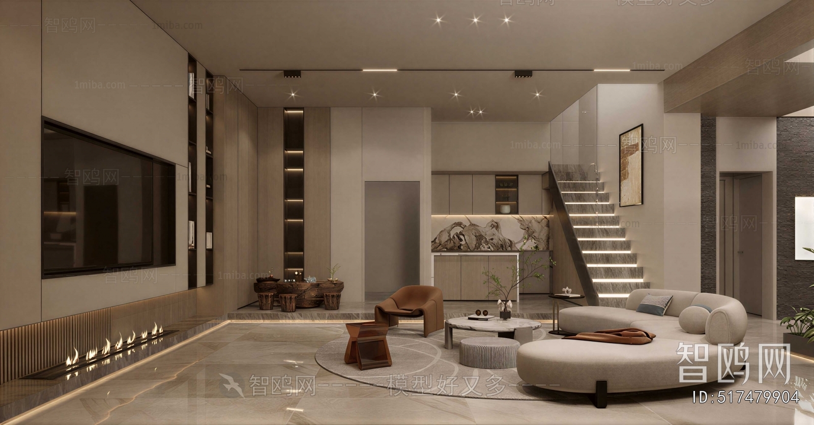 Modern A Living Room