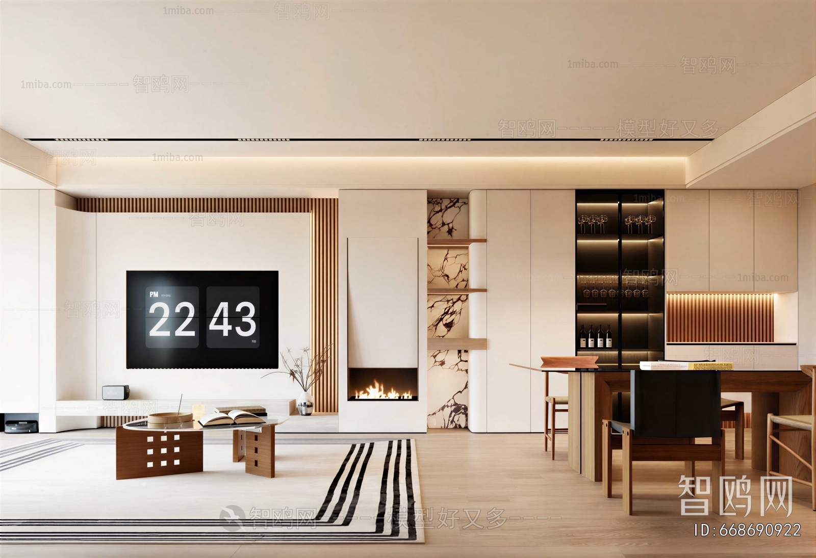 Modern A Living Room