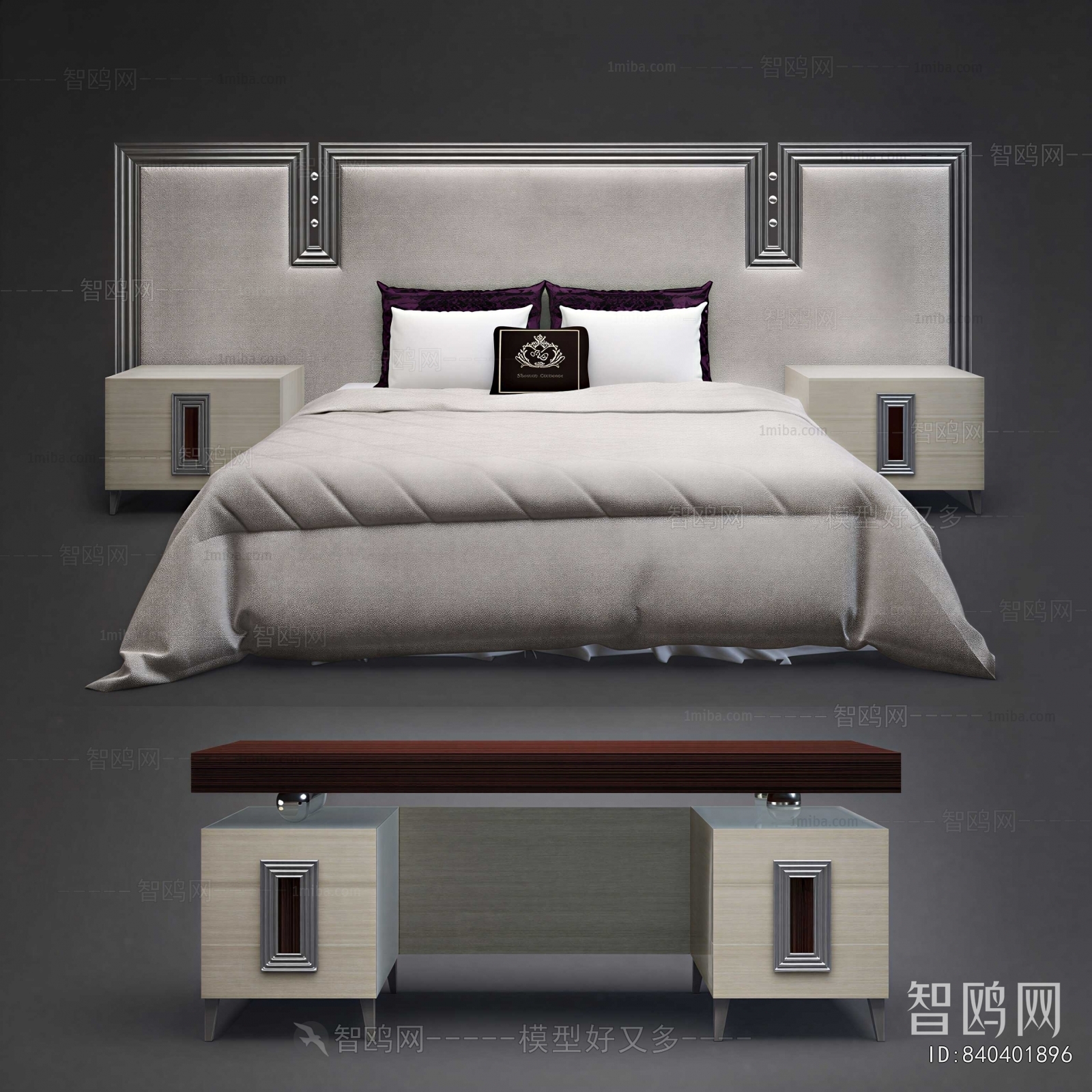 Modern Double Bed