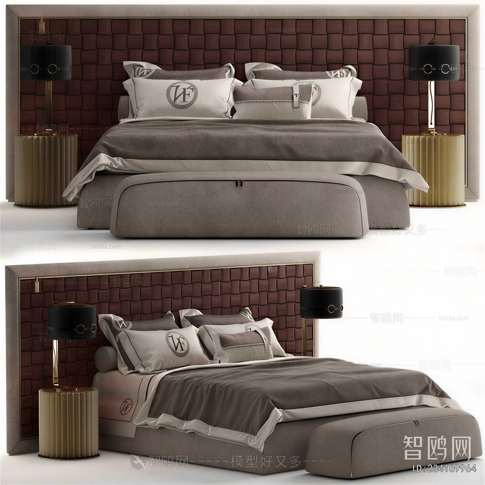 Modern Double Bed