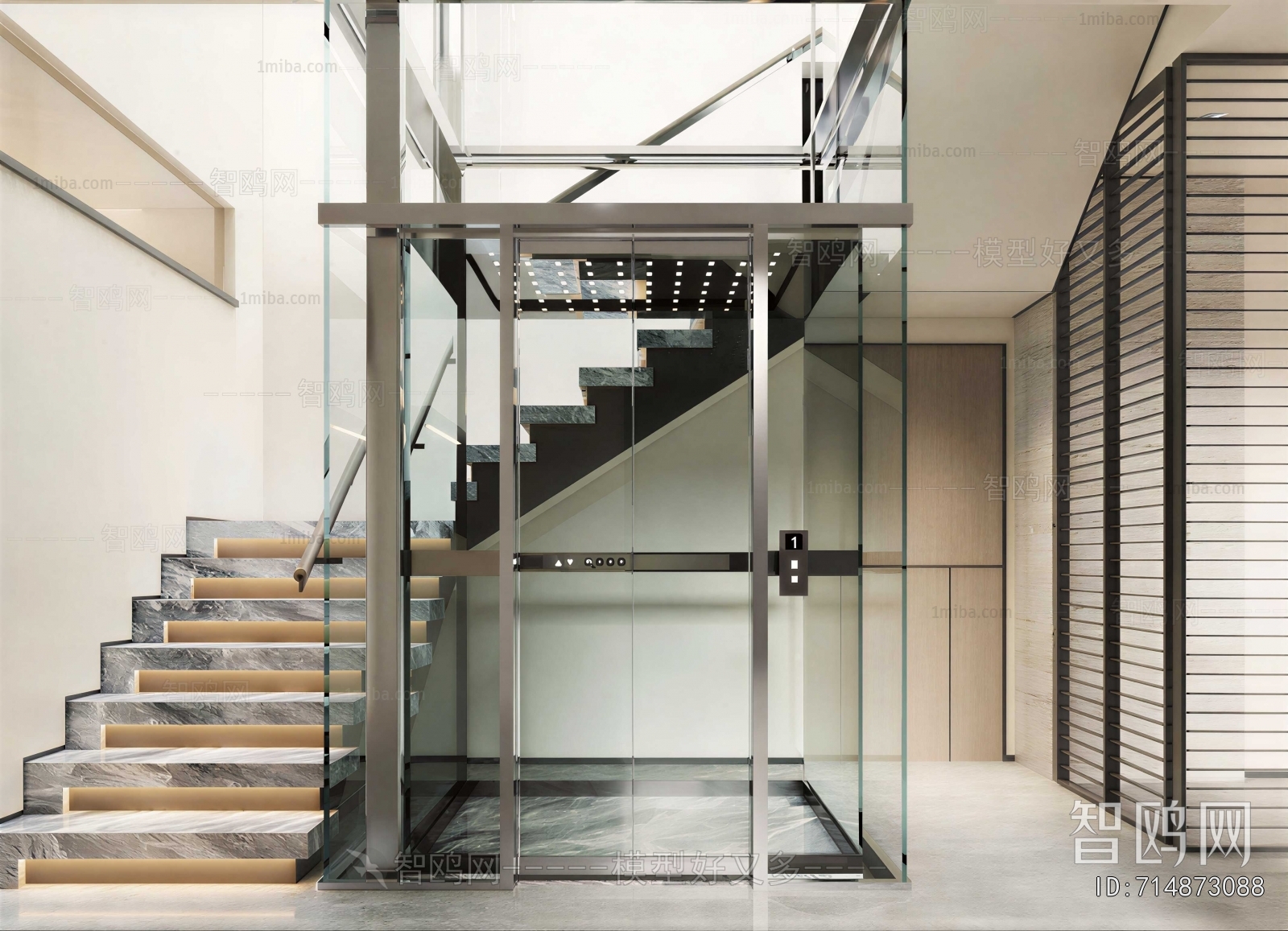 Modern Stairwell