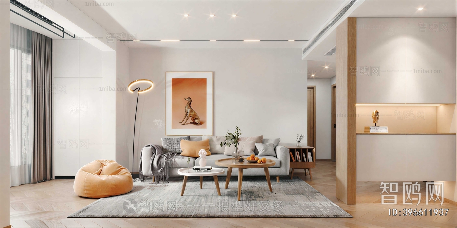 Nordic Style A Living Room