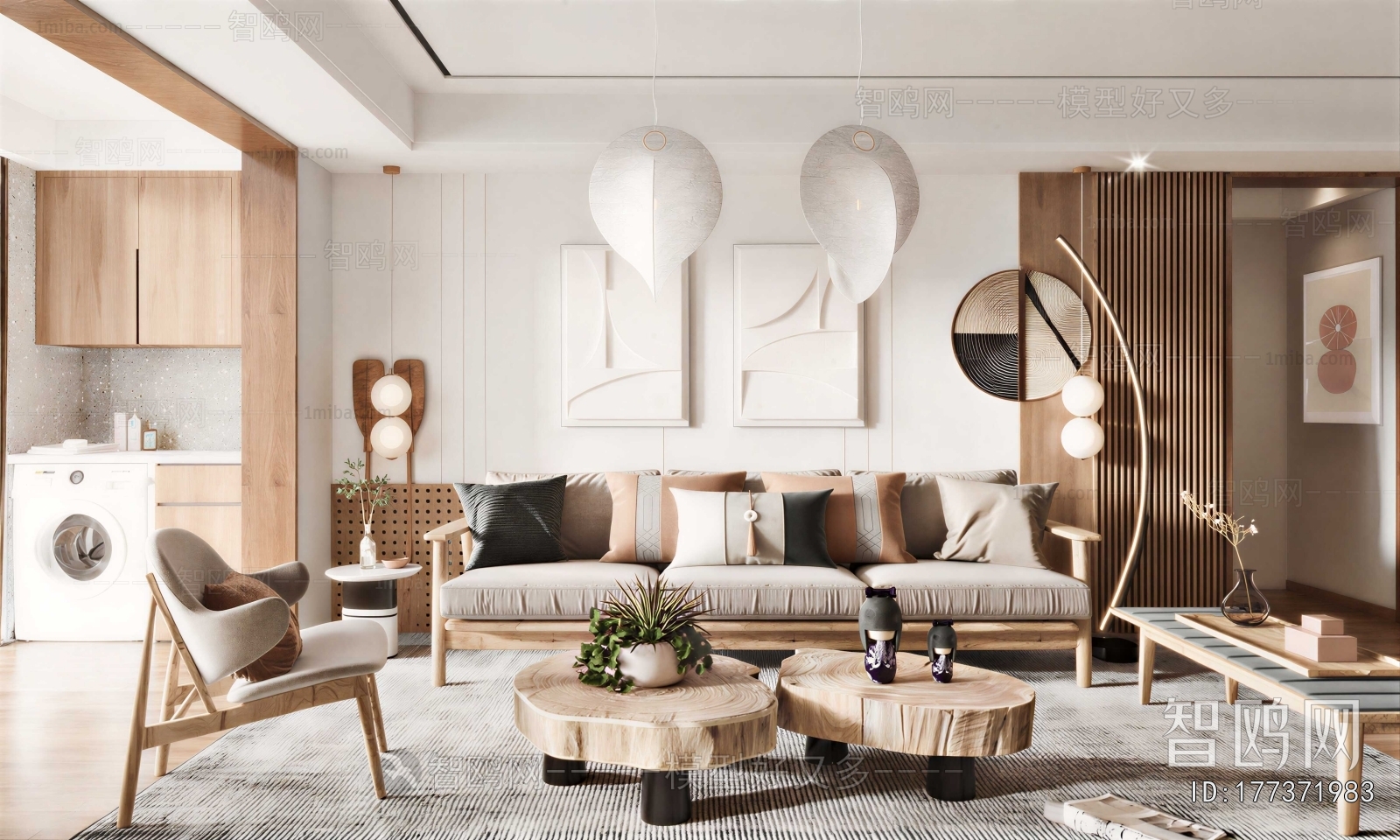 Nordic Style A Living Room