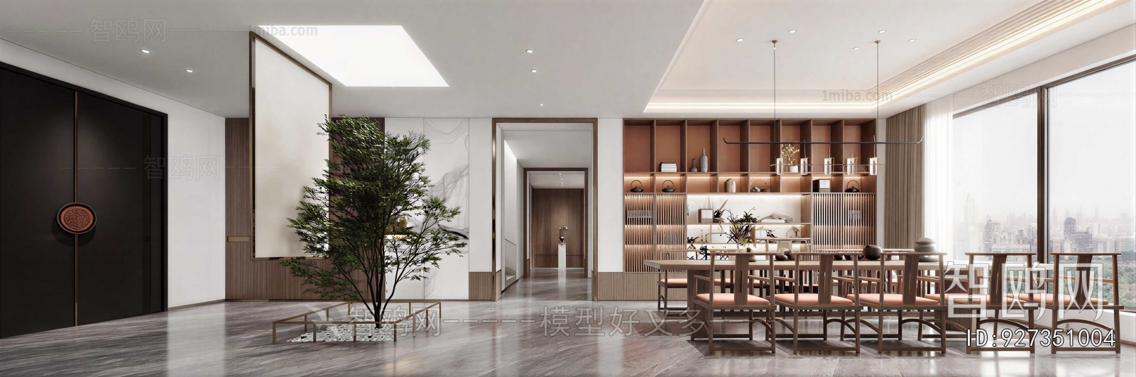 New Chinese Style Dining Room