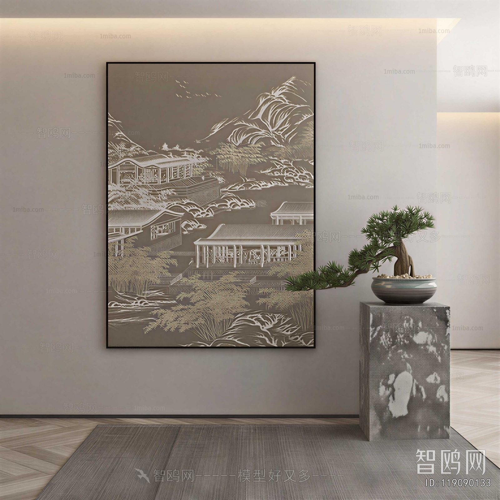 New Chinese Style Painting