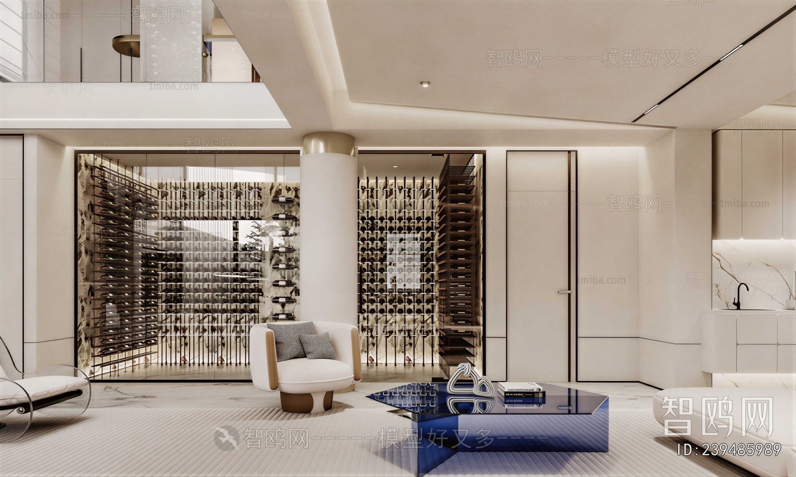 Modern Wine Cellar/Wine Tasting Room