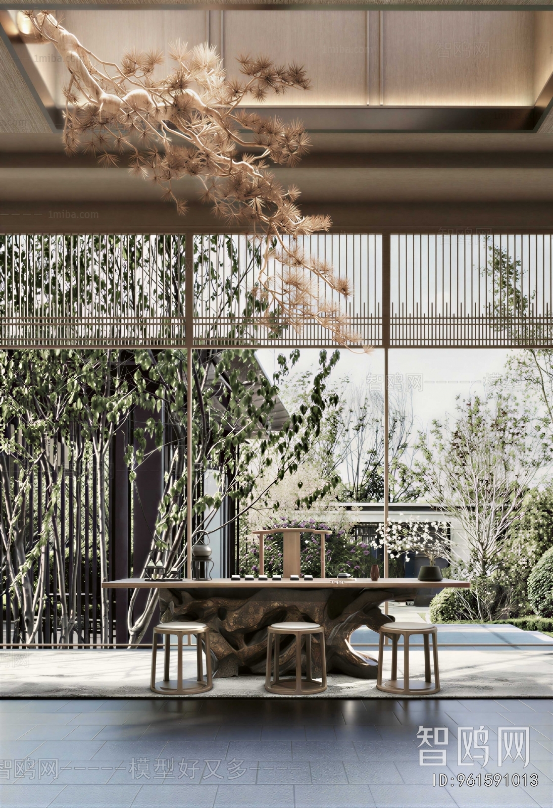 New Chinese Style Negotiation Area