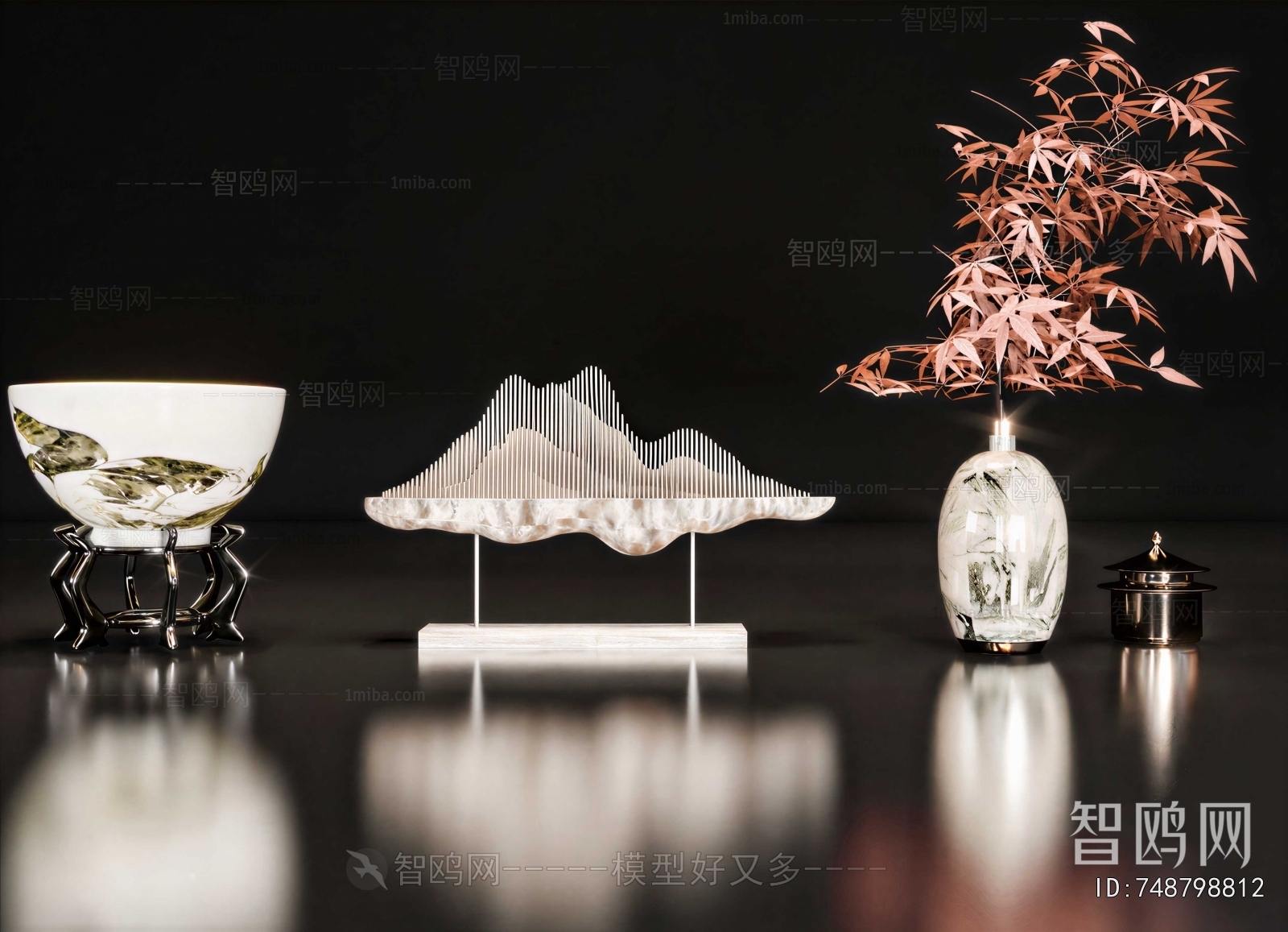 New Chinese Style Decorative Set