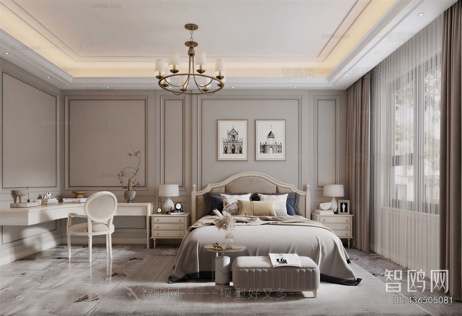 American Style Bedroom