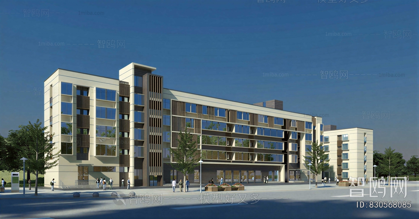 Modern Appearance Of Commercial Building