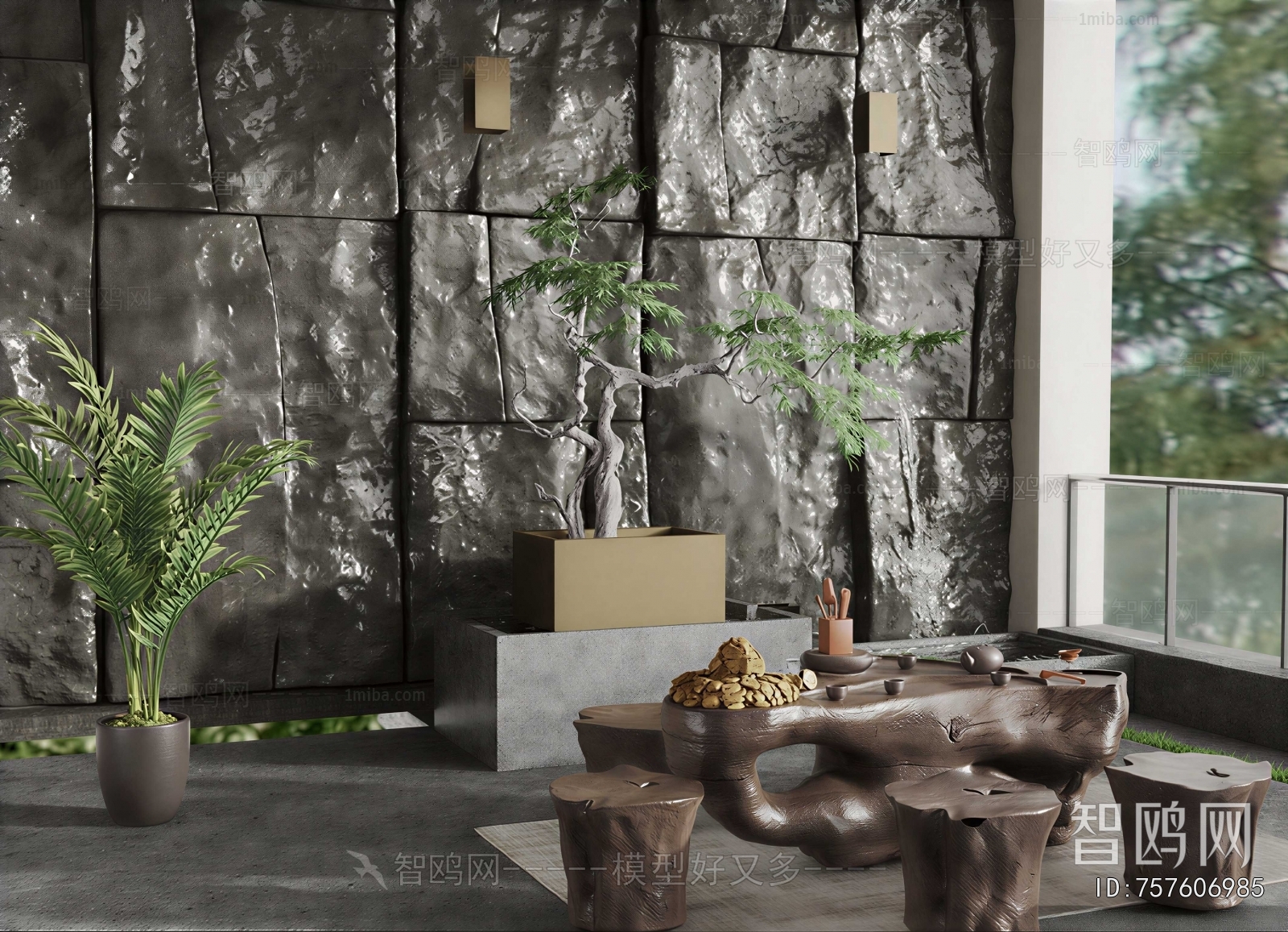Chinese Style Tea Tables And Chairs