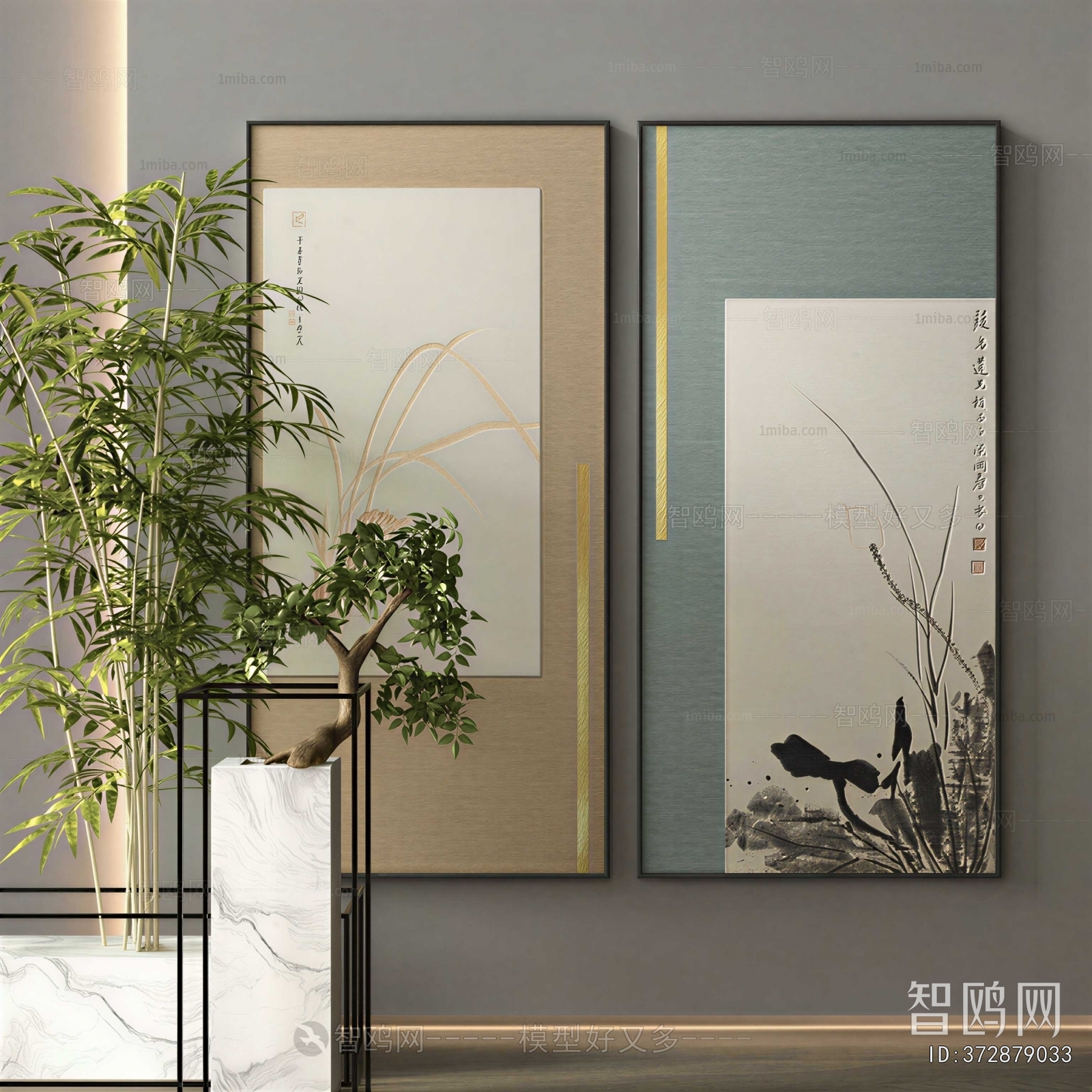 New Chinese Style Painting