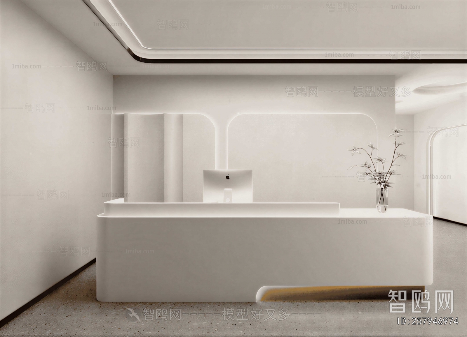 Modern Reception Desk