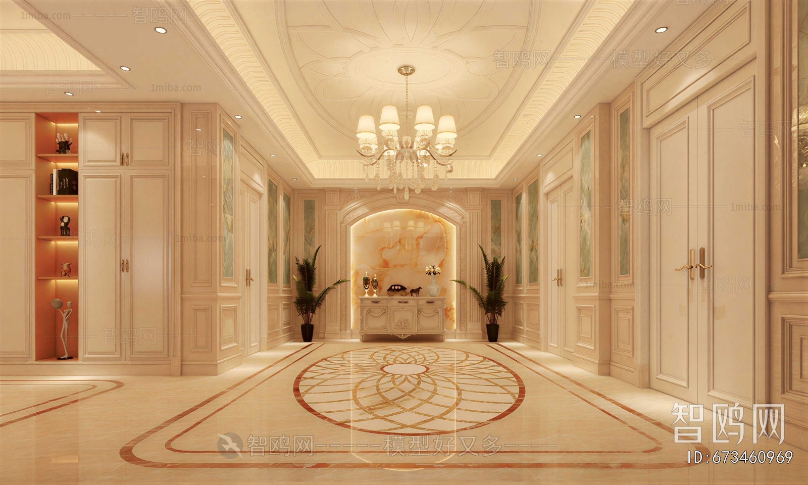 American Style Hallway
