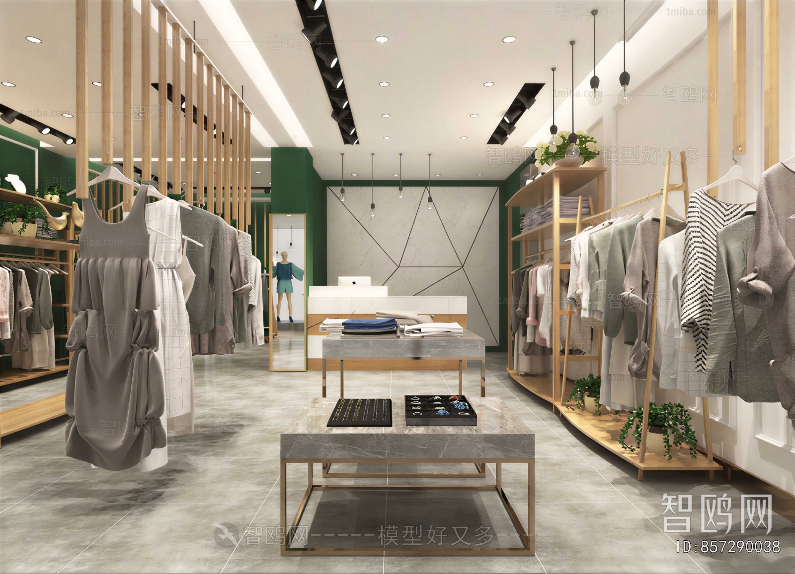 Modern Clothing Store
