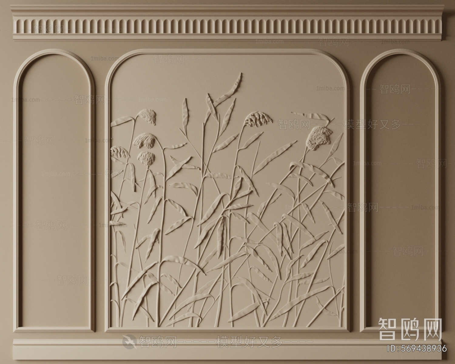 French Style TV Wall