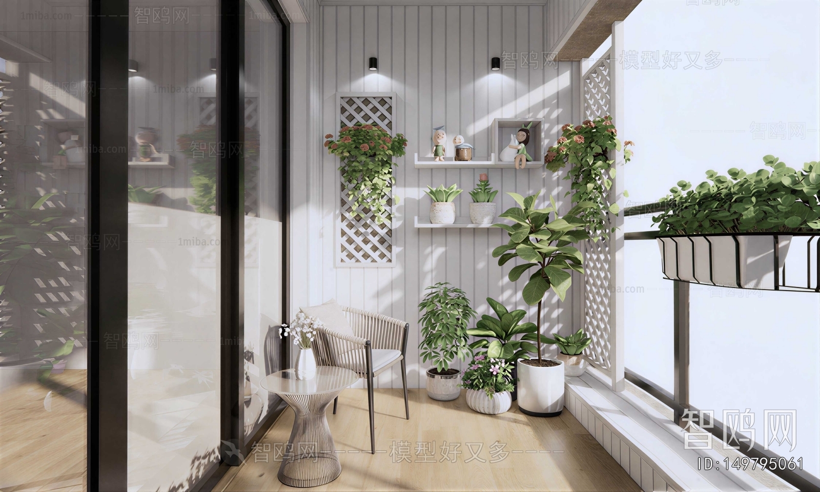 Modern Leisure Balcony