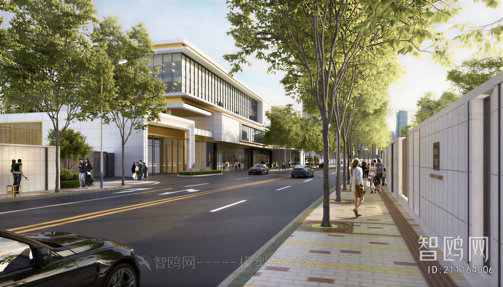 Modern Commercial Street