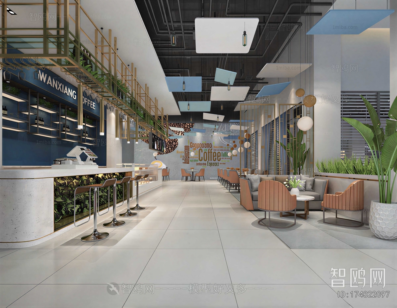 Modern Cafe