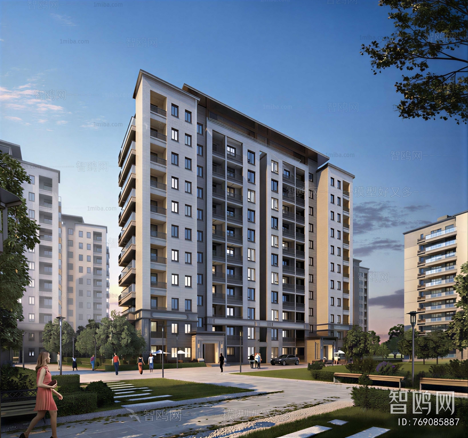 Modern Residential Building