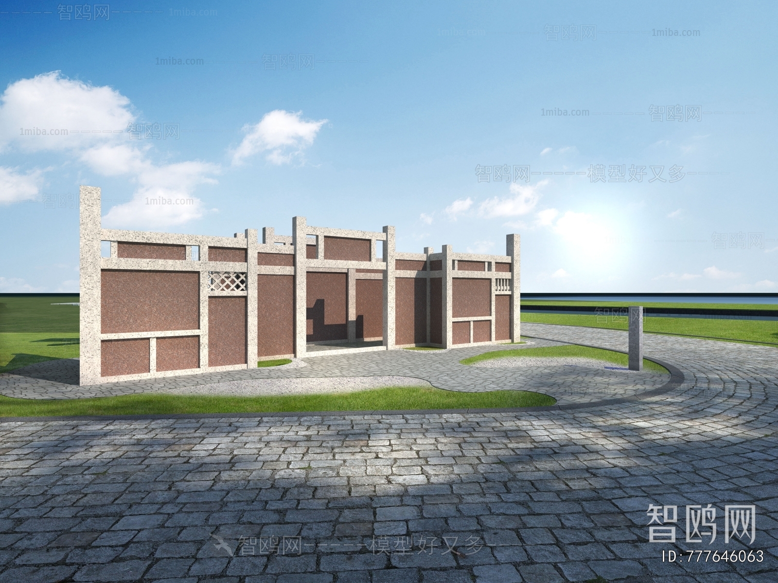 Chinese Style Building Component