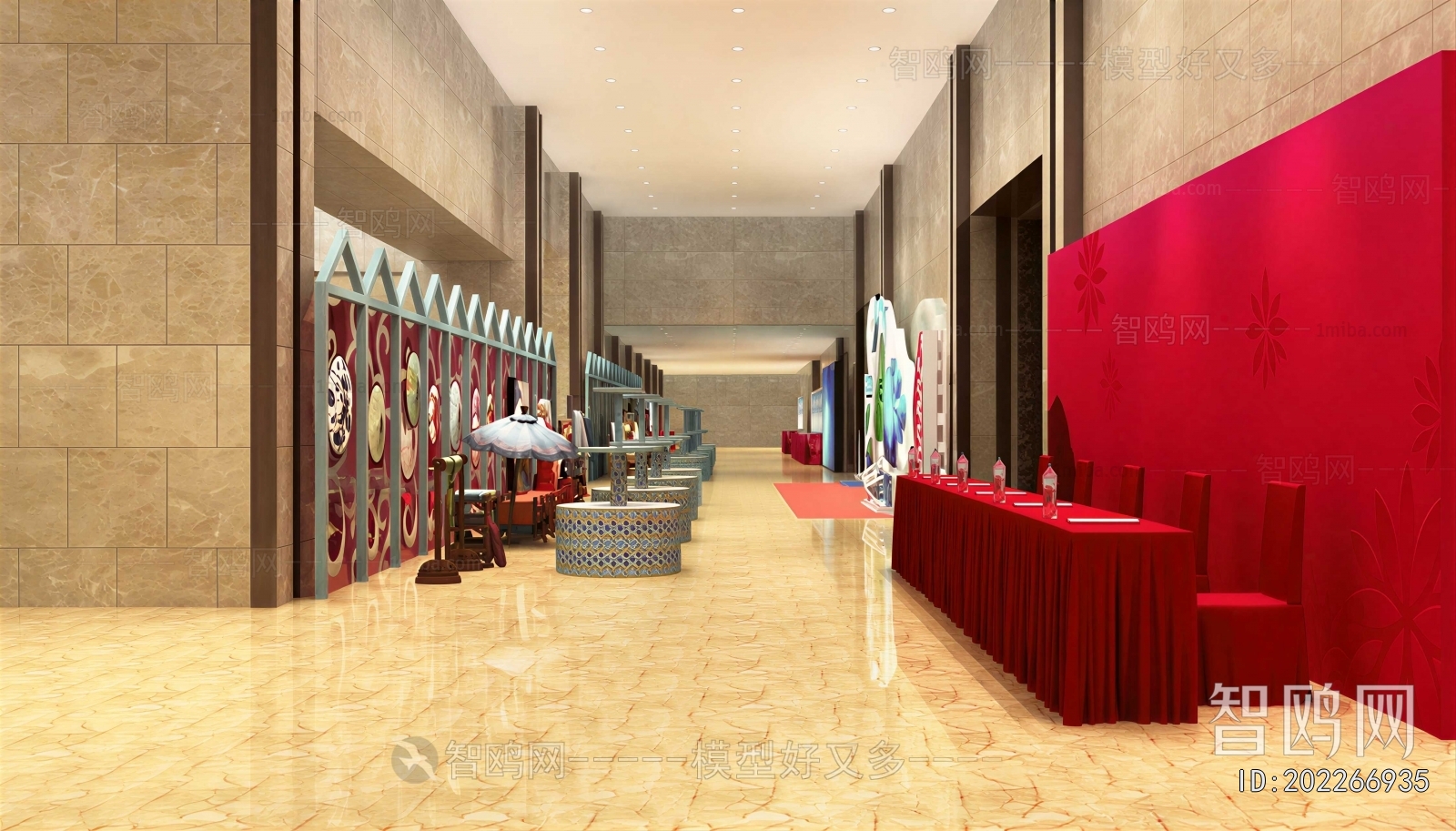 New Chinese Style Lobby Hall