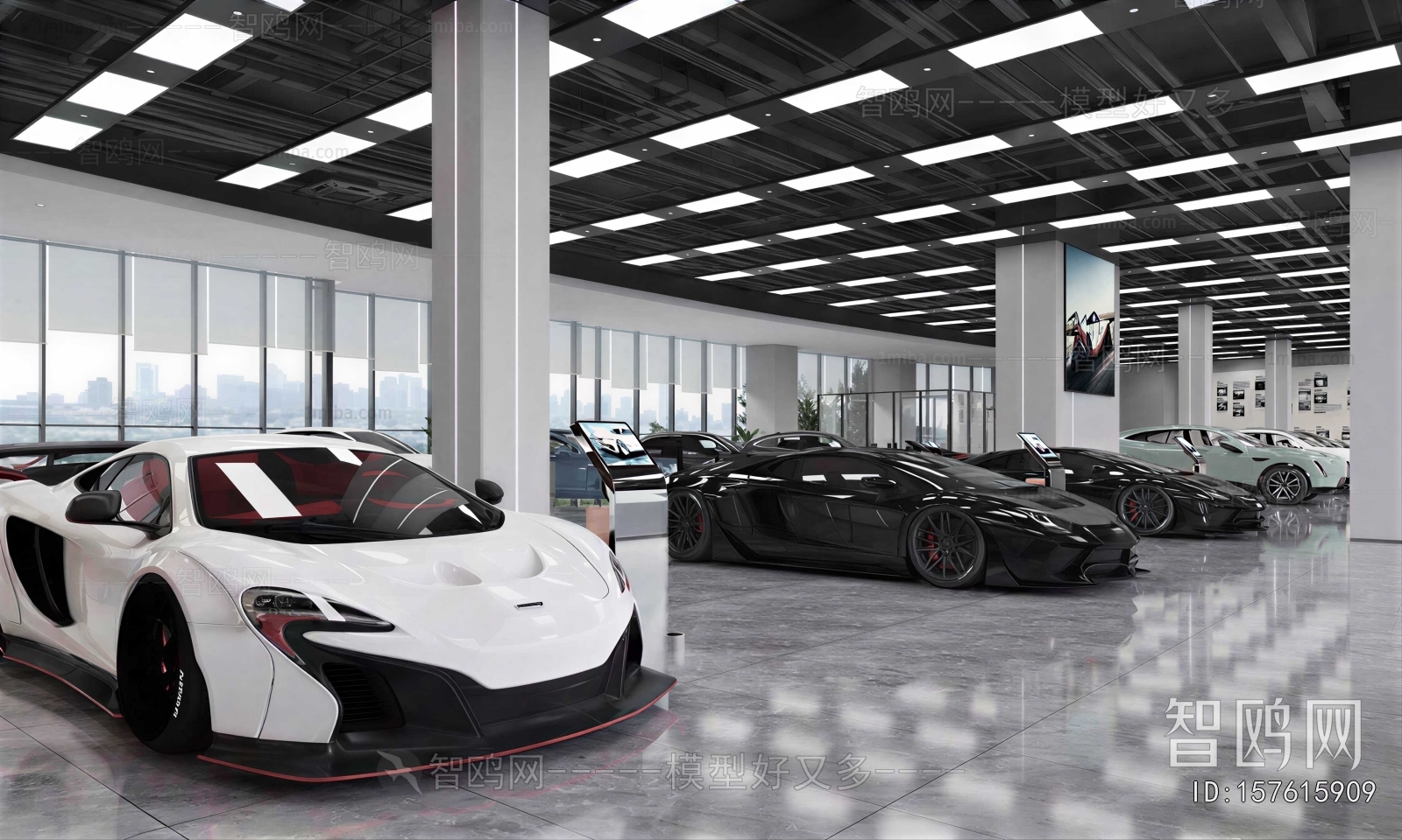Modern Automobile 4S Shop