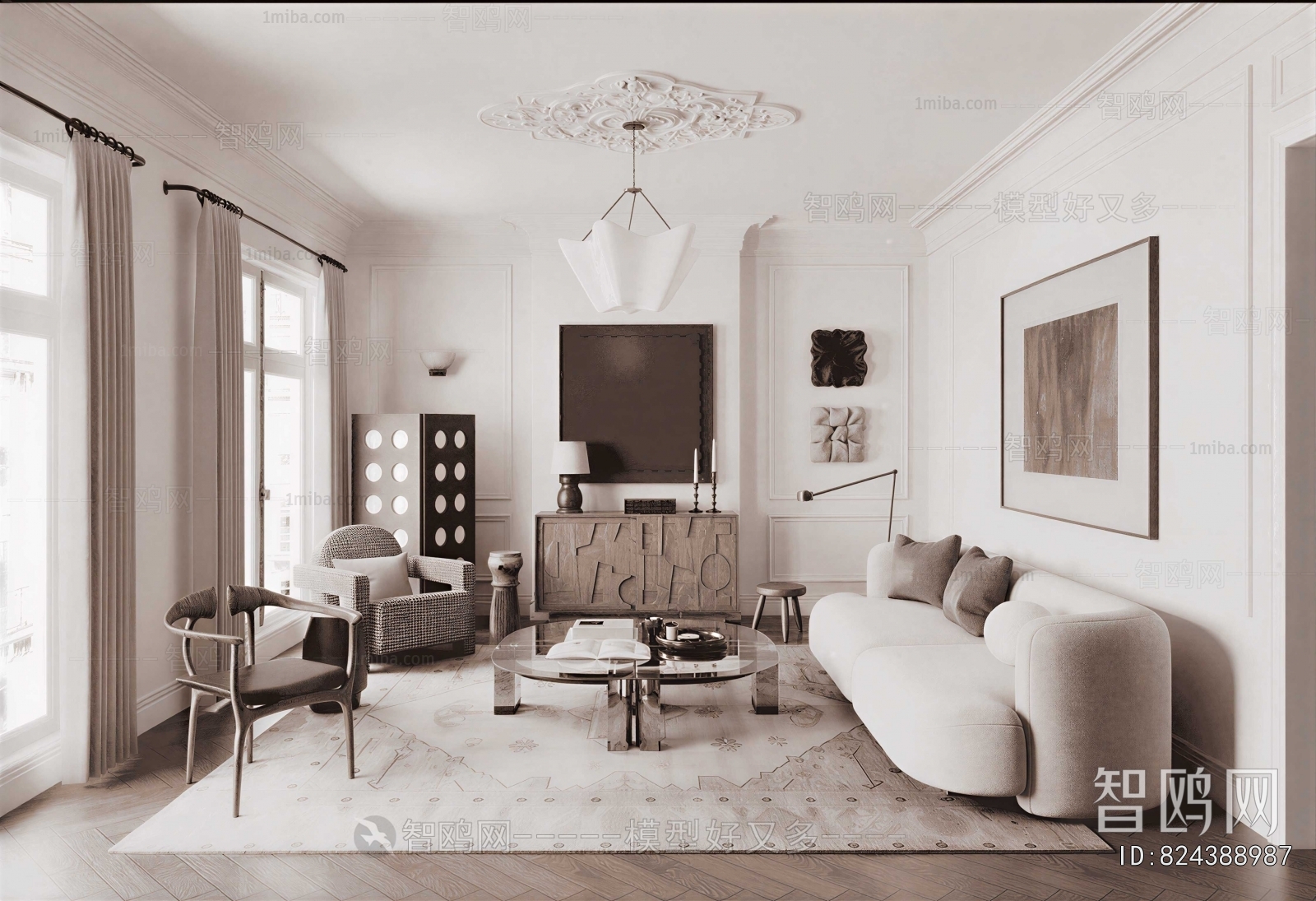 French Style A Living Room