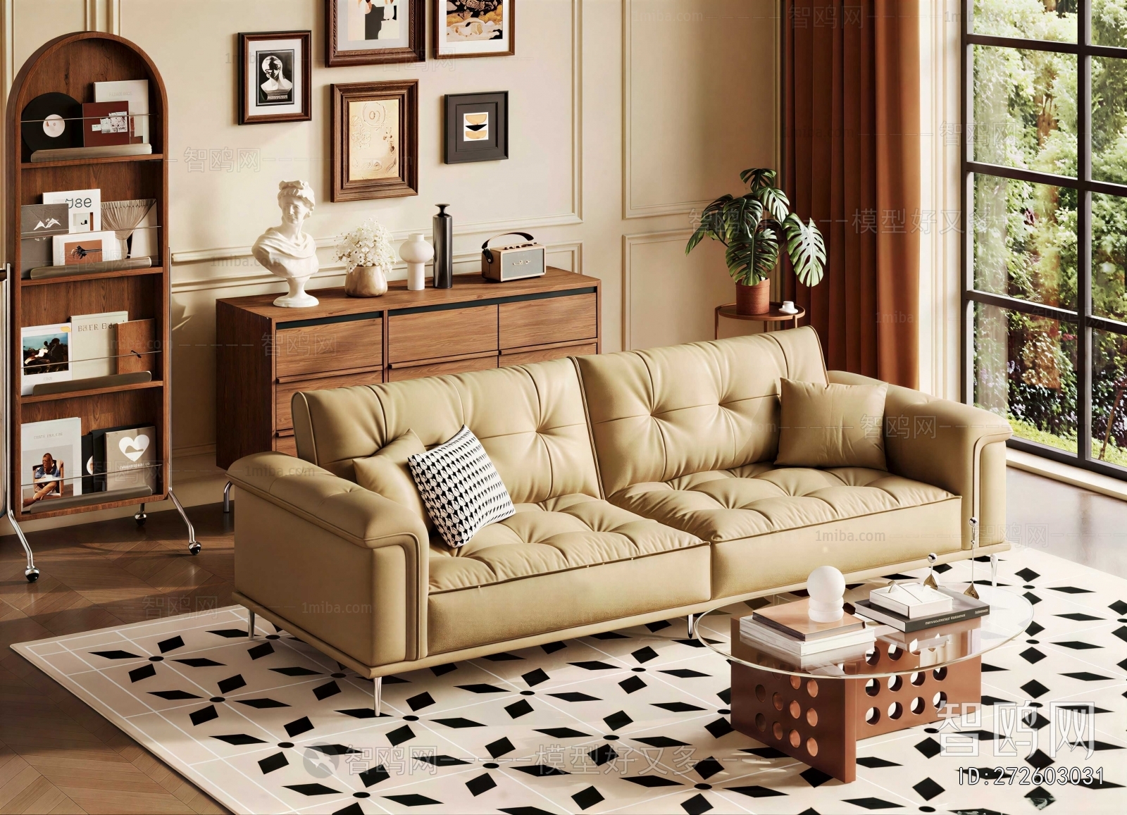 French Style Sofa Combination