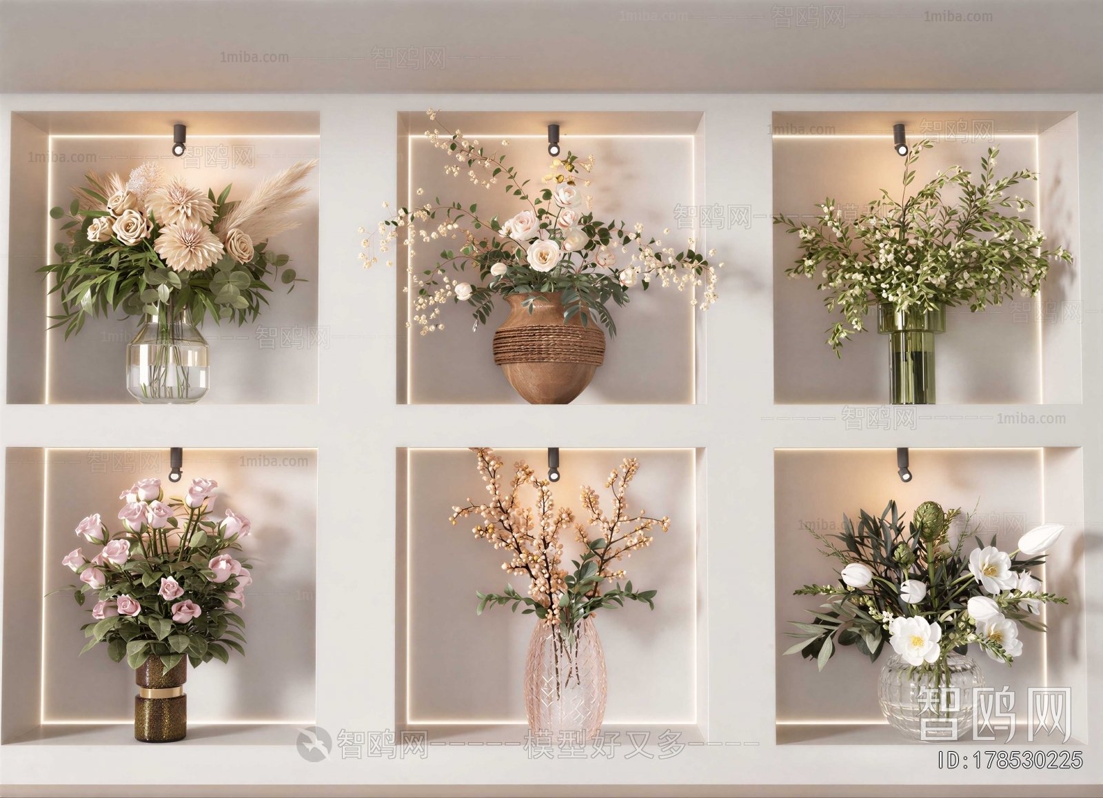 Modern Flower Arrangement