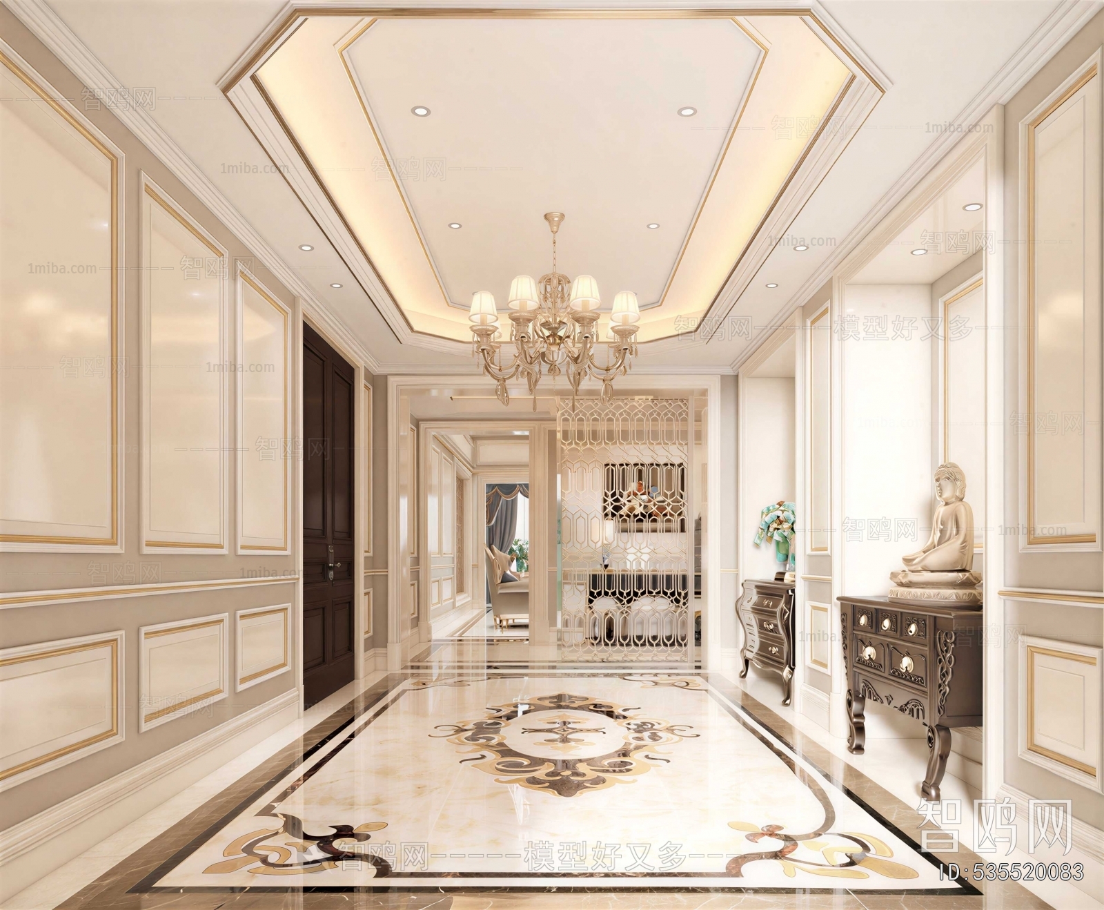 European Style Hallway