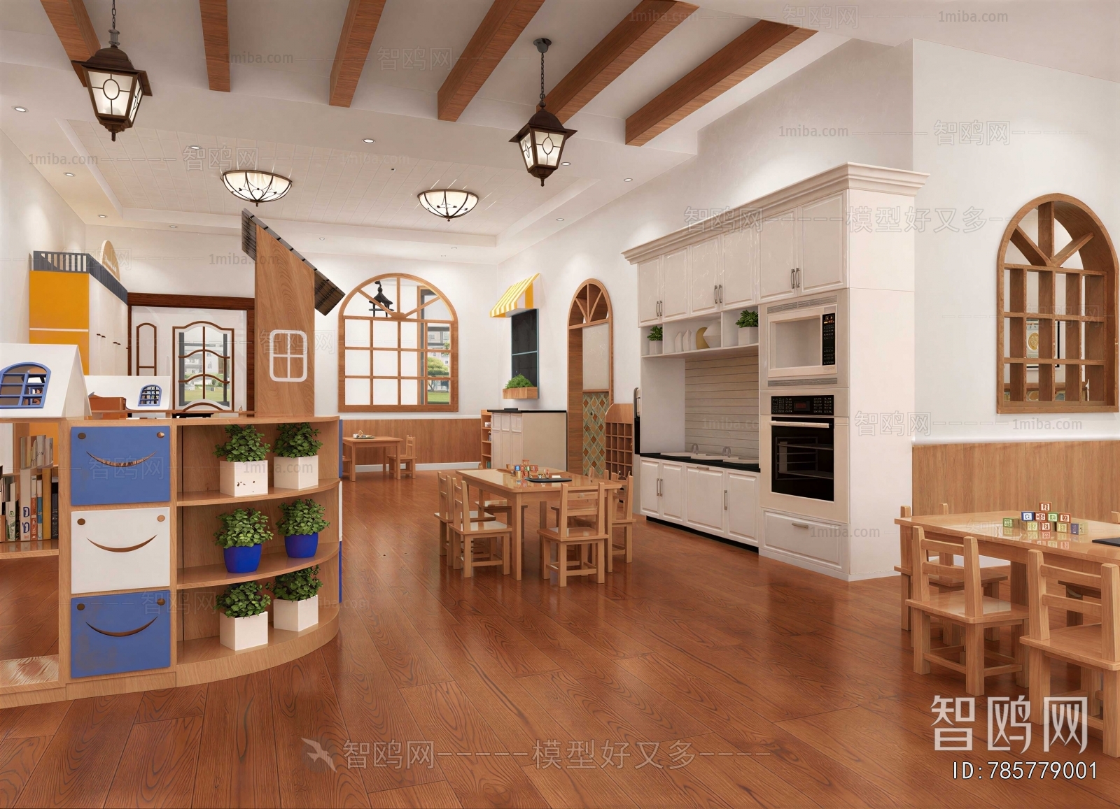 Modern Children's Playroom
