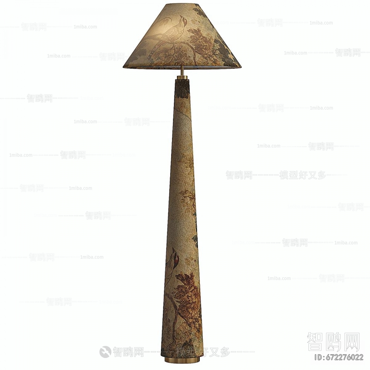 New Chinese Style Floor Lamp