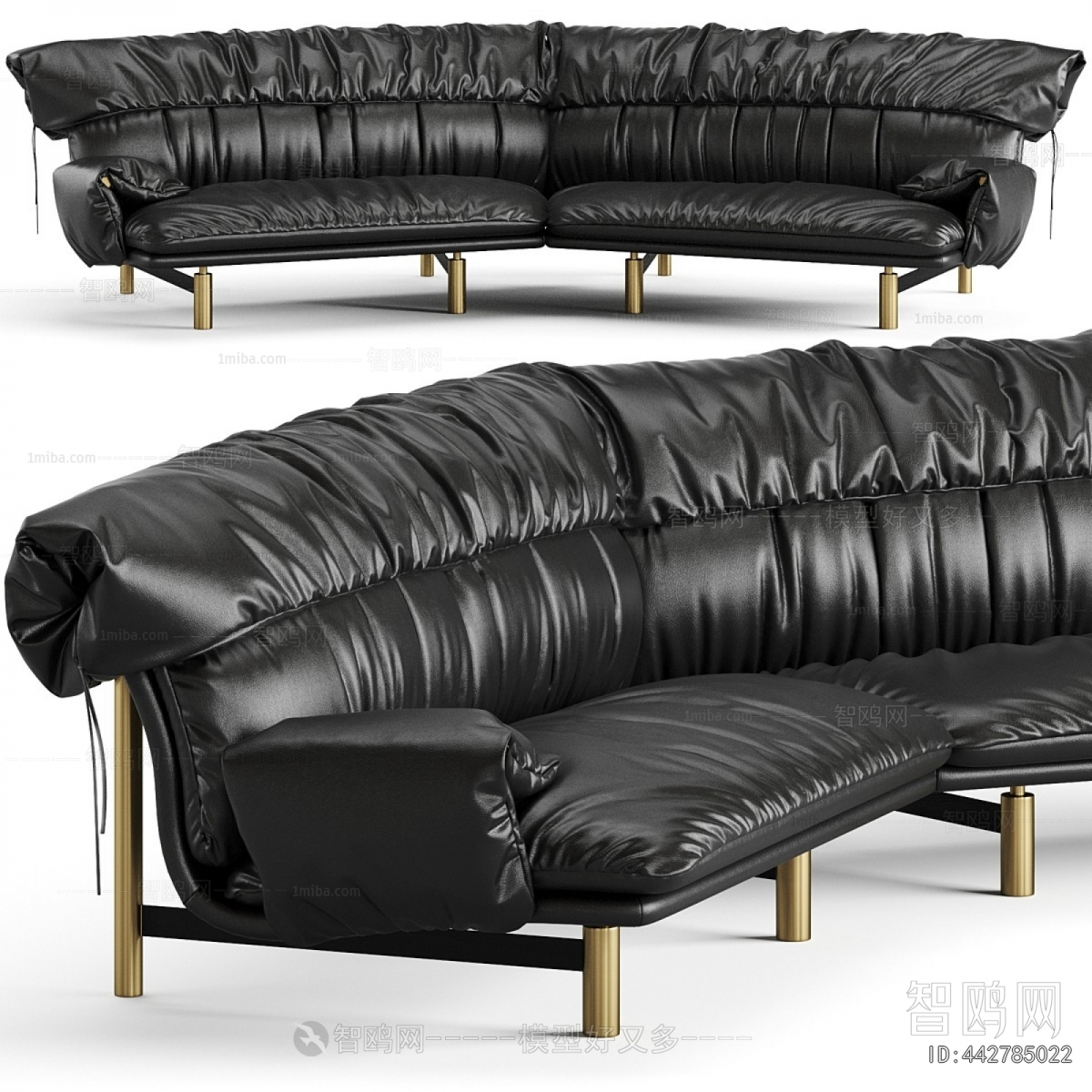 Modern Curved Sofa
