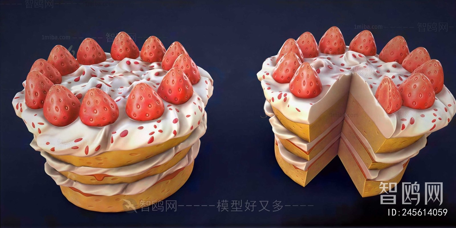 Modern Bread Cake