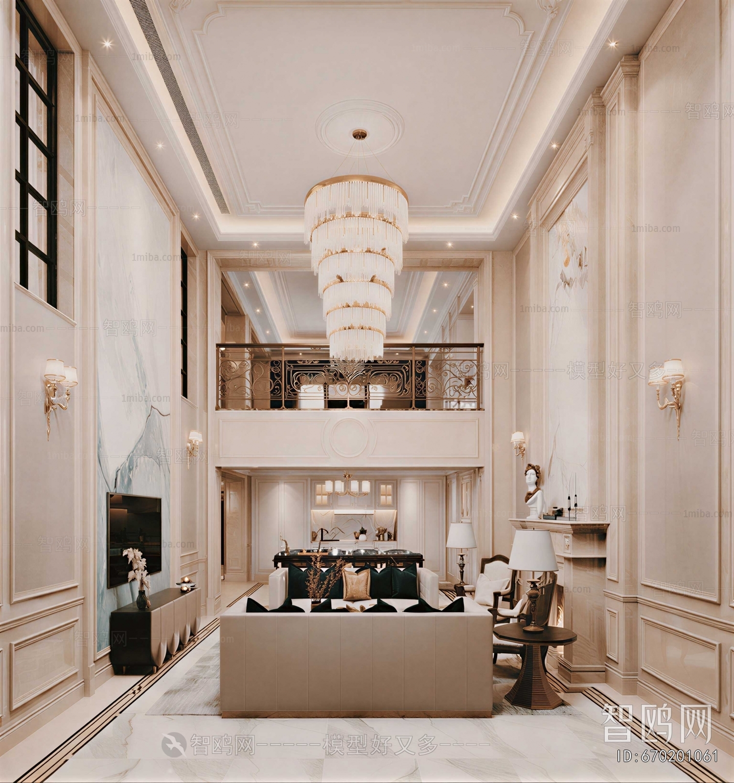 French Style A Living Room