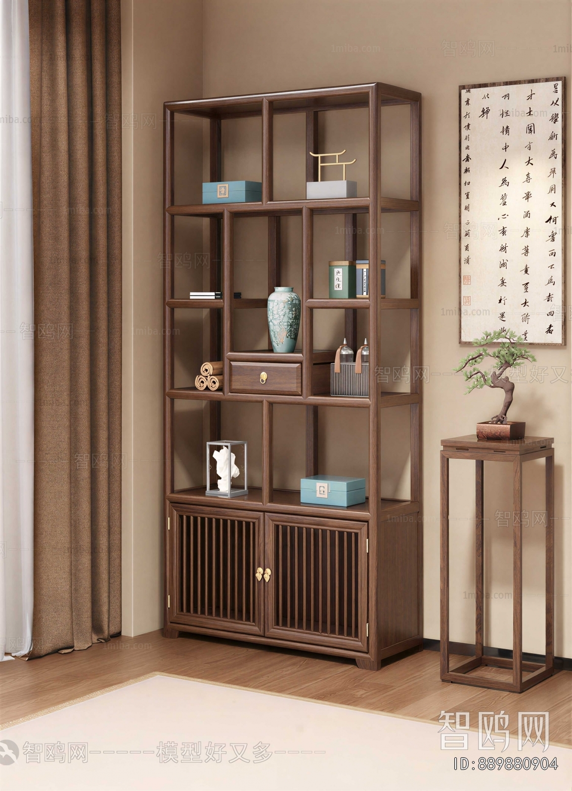 New Chinese Style Antique Rack