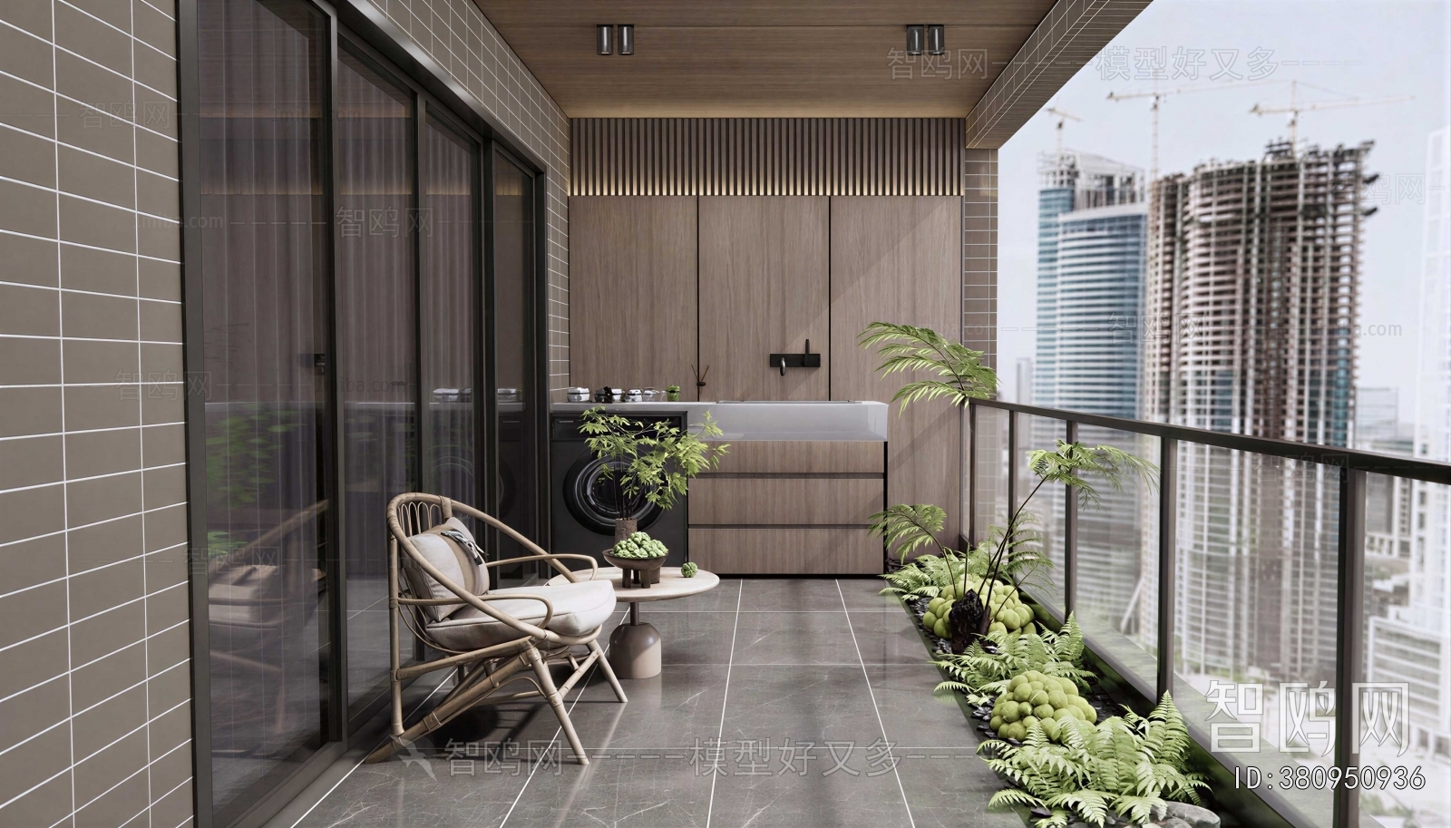 Modern Leisure Balcony