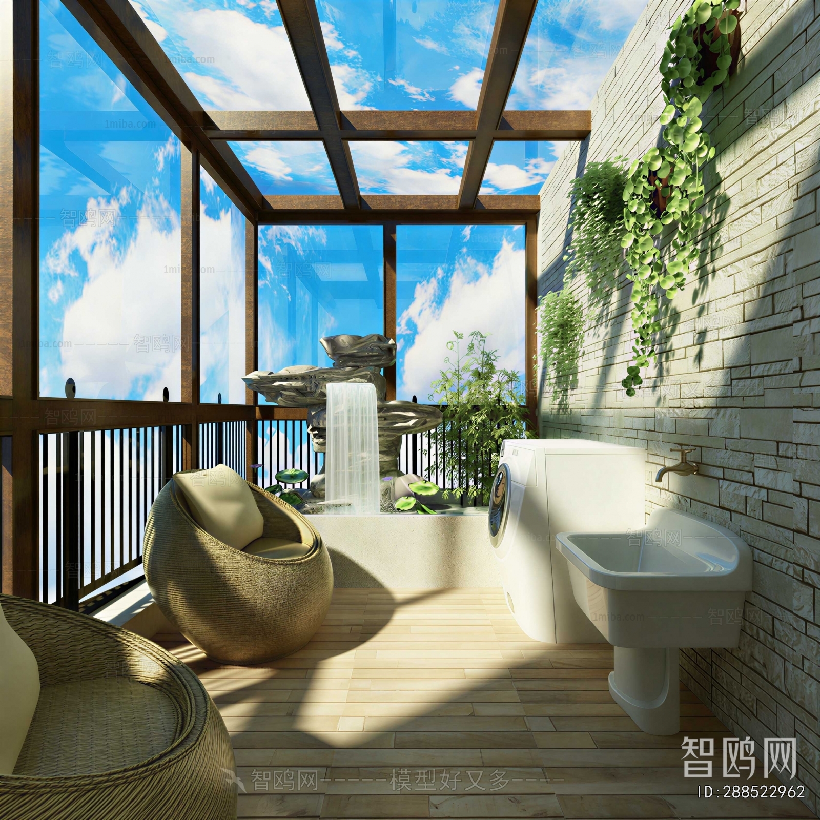 Modern Leisure Balcony