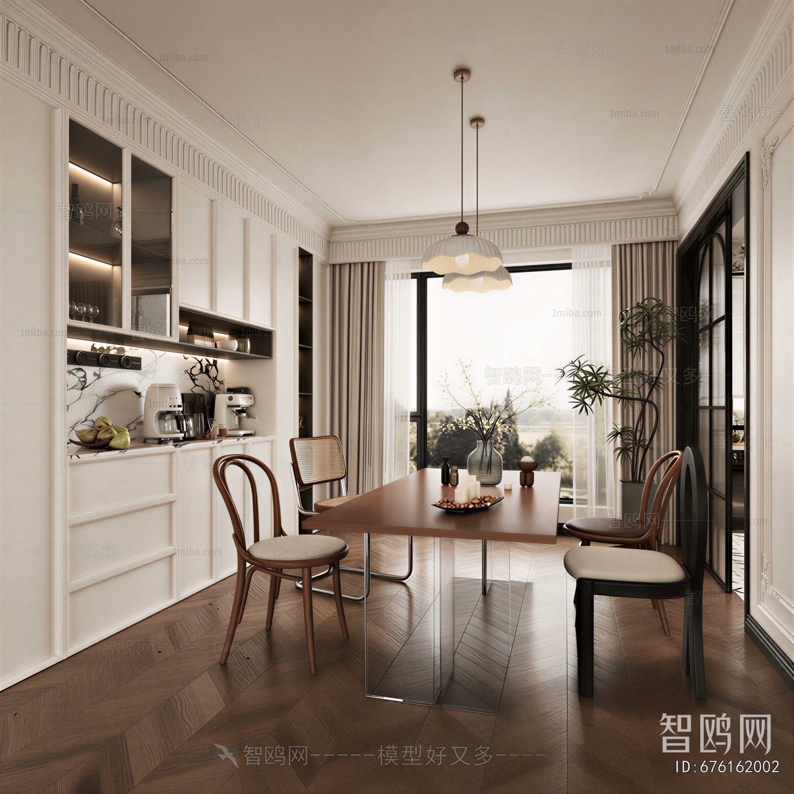 French Style Dining Room
